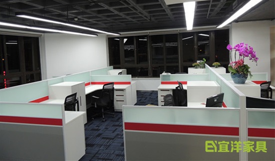 宜洋屏风办公桌 家具厂定制 宜洋屏风办公桌 家具厂定制